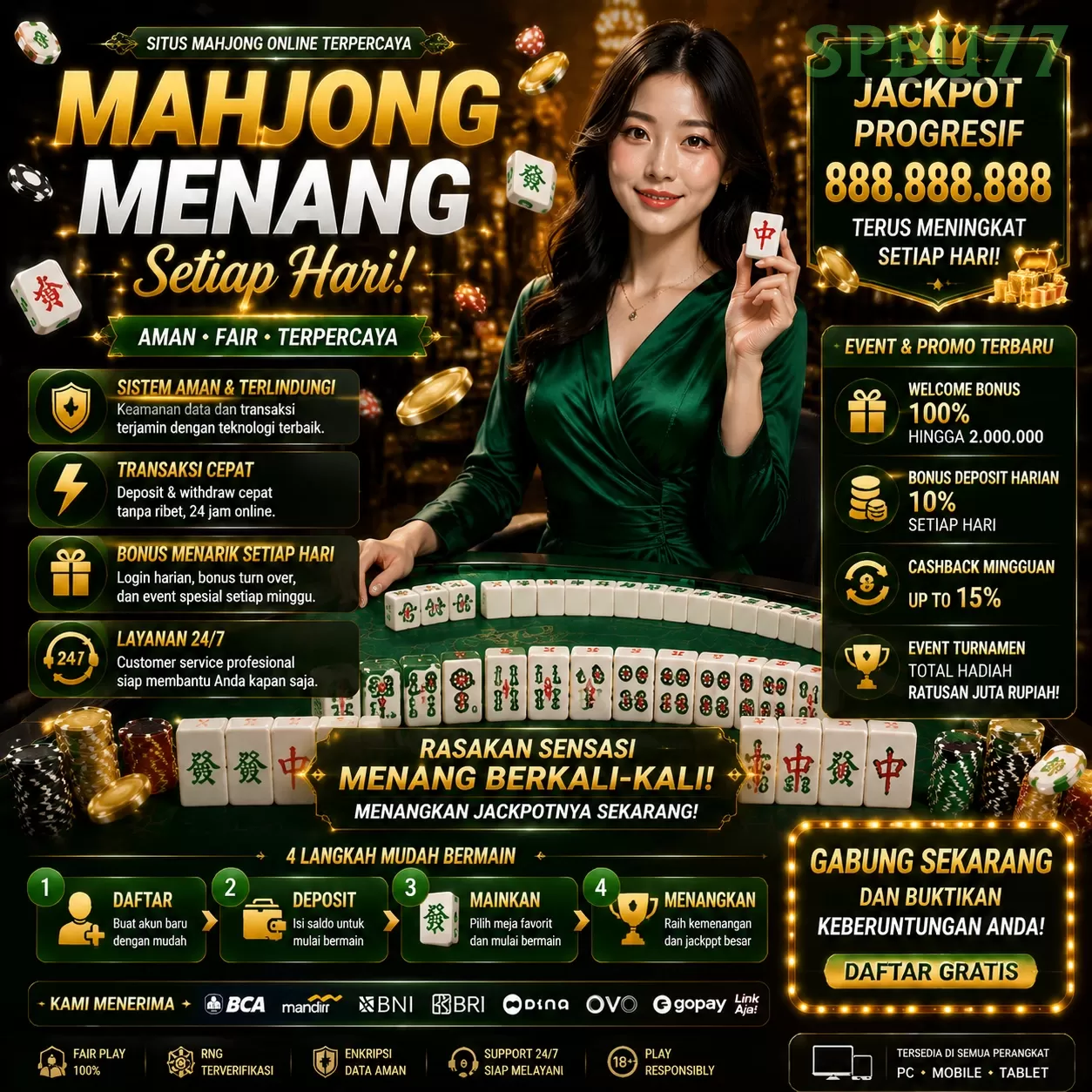 Main spbu779 Menang Jackpot Besar
